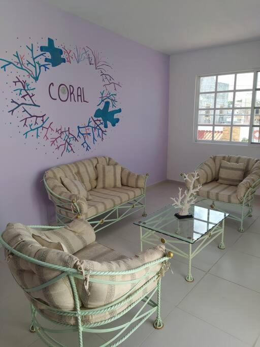 Coral Apartment Cancún Exterior foto
